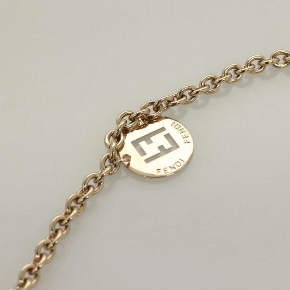 FENDI Accessory Pouch Sequin Pink Gold Auth 128846V - Picture 9 of 16